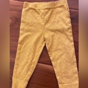 Yellow Ruffle Butt Pants 9 months